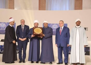 وزير الأوقاف ومفتي الجمهورية ورئيس جامعة الأزهر يشهدون ختام التصفية النهائية لمسابقة «دوري النجباء» بمسجد مصر بالعاصمة الجديدة