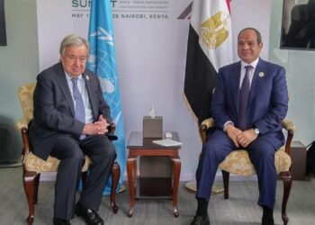 لقاء السيسي وجوتيريش: تأكيد على دعم جهود التهدئة وتخفيف المعاناة الإنسانية بالمنطقة