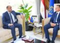 وزير العمل ومحافظ أسوان يبحثان مع” اللجنة الاستشارية” تحديات” العمالة غير المنتظمة ” في قطاع المناجم والمحاجر