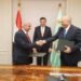 وزير الزراعة يشهد توقيع مشروعين تنمويين بين “بحوث الصحراء” و”أكساد” لتعزيز الأمن الغذائي ومواجهة التغيرات المناخية
