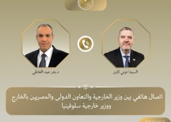 وزير الخارجية يبحث مع نظيره السلوفيني سبل تطوير العلاقات الثنائية