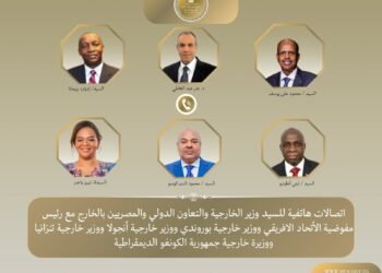 وزير الخارجية يبحث مع رئيس مفوضية الاتحاد الأفريقي وعدد من وزراء الخارجية الأفارقة أطر تعزيز العمل الأفريقي المشترك