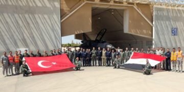 إنطلاق فعاليات التدريب الجوى المشترك المصرى التركى بجمهورية مصر العربية