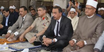 محافظ سوهاج يشهد احتفال الأوقاف بالعام الهجري الجديد بمسجد ” العارف بالله”