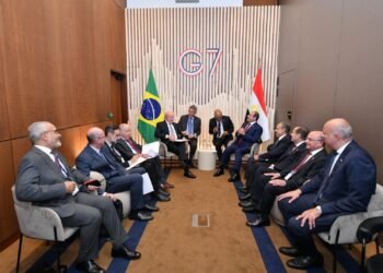 السيسي يبحث مع رئيس البرازيل التعاون ببريكس واتفاق الميركوسور للتجارة الحرة و التبادل التجاري