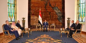 السيسي يستقبل وزراء خارجية السعودية وباكستان وتركيا ويؤكد أهمية تطوير المجموعة الرباعية لضمان الاستقرار الإقليمي