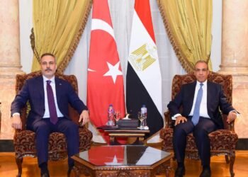 وزير الخارجية يلتقي نظيره التركي على هامش اجتماع الأطراف الإقليمية الأربعة بالقاهرة