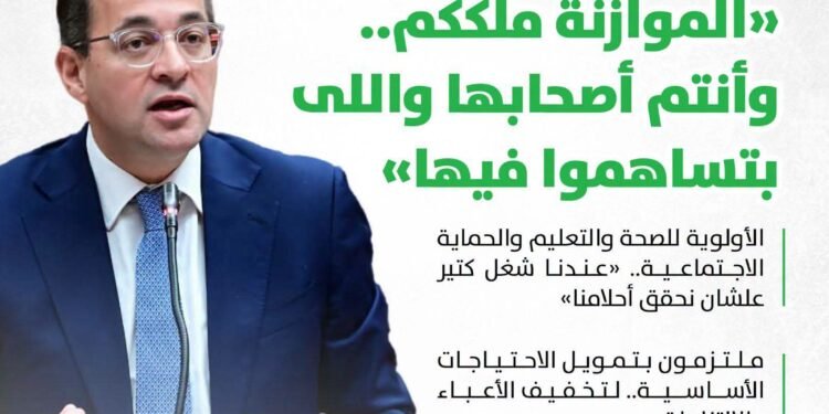 وزير المالية.. بعد موافقة مجلس النواب على الموازنة الجديدة: أحييكم جميعًا.. ساعدتونا فى إعداد موازنة أكثر تحفيزًا للاقتصاد وأكثر تأثيرًا فى حياة الناس بقدر الإمكان