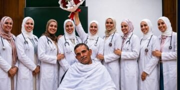 عامل بسيط ربي 8 فتيات أصبحوا طبيبات
