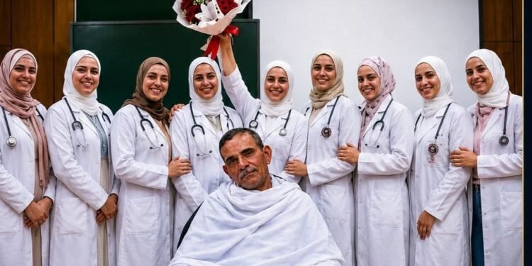 عامل بسيط ربي 8 فتيات أصبحوا طبيبات