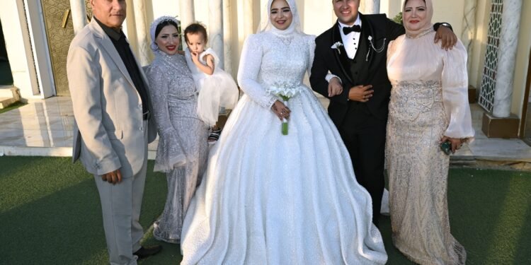 حفل زفاف عبدالرحمن خالد عمارة على رانيا ربيع الغنام في أجواء عائلية مميزة