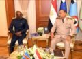 وزير الدفاع والإنتاج الحربى يلتقى نائب رئيس الوزراء ووزير الدفاع الوطنى والمحاربين القدماء بجمهورية الكونغو الديمقراطية