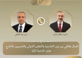 وزير الخارجية يبحث مع نظيره التركي العلاقات الثنائية والتطورات الإقليمية
