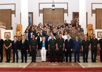 القوات المسلحة تحتفل بتخريج الدورة التدريبية الدولية الثانية “حماية المدنيين بمهام الأمم المتحدة والقانون الدولي للهجرة