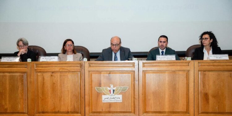 في خطوة استراتيجية تؤكد ريادة مصر في التحول نحو الطيران المستدام..وزير الطيران المدني يفتتح ورشة عمل لإنتاج واستخدام وقود الطيران المستدام (SAF