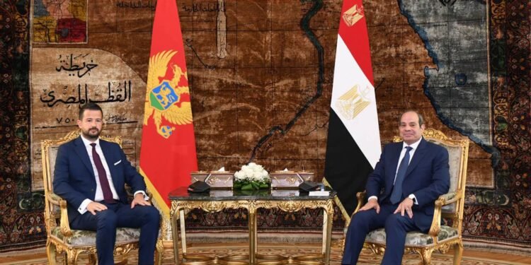 السيسي يستقبل رئيس الجبل الأسود ويؤكد حرص مصر على تعزيز العلاقات الثنائية وبحث القضايا الإقليمية