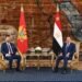 السيسي يستقبل رئيس الجبل الأسود ويؤكد حرص مصر على تعزيز العلاقات الثنائية وبحث القضايا الإقليمية