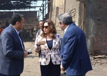 وزيرة التنمية المحلية والبيئة في زيارة مفاجئة لتفقد منطقة العكرشة الصناعية بالقليوبية