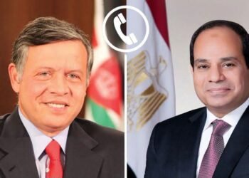 السيسي لعاهل الأردن: أمن الأردن جزء لا يتجزأ من الأمن القومي المصري وندين الاعتداءات الإيرانية