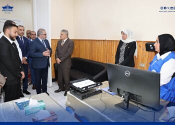 الفريق أسامة ربيع والمهندس حسام صادق يفتتحان مكتب خدمة المستفيدين من منظومة التأمين الصحي الشامل بمستشفى هيئة قناة السويس”نمرة 6″ بالإسماعيلية
