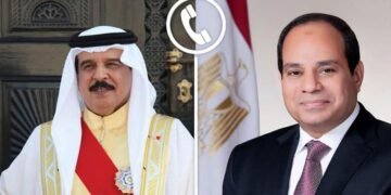 السيسي وملك البحرين يبحثان تعزيز التعاون الثنائي وتطورات الأوضاع الإقليمية