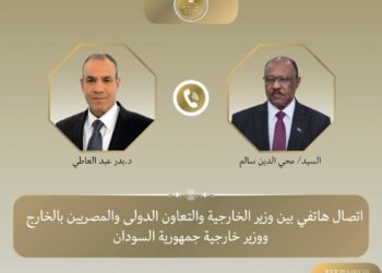 وزير الخارجية يبحث هاتفياً مع نظيره السوداني العلاقات الثنائية وتطورات الأوضاع في السودان