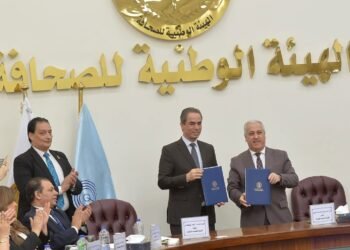 الشوربجي والمسلماني يوقعان بروتوكول التعاون بين هيئتي الصحافة والإعلام