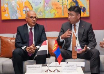 الدكتور سويلم يلتقي وزير الغذاء والزراعة والصناعات الخفيفة المنغولي لبحث تعزيز التعاون في مجالات المياه والزراعة