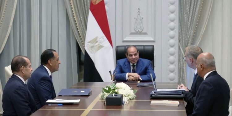 الرئيس السيسي يوجه بتشجيع الاستثمار في البترول وتعظيم القيمة المضافة من الثروات المعدنية