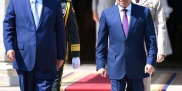الرئيس السيسي يستقبل نظيره الصيني بالاتحادية ويوقعان اتفاقيات لتدشين المرحلة الثالثة بالمنطقة الصناعية بالسخنة