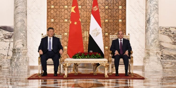 الرئيس السيسي يستقبل نظيره الصيني بالاتحادية ويوقعان اتفاقيات لتدشين المرحلة الثالثة بالمنطقة الصناعية بالسخنة