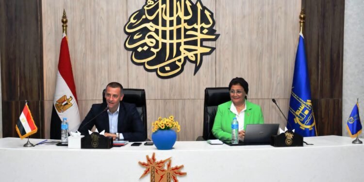 نائب الصحة ومحافظ أسوان يبحثان دعم الملف السكاني وتنمية الأسرة