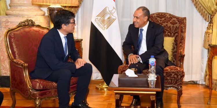وزير الخارجية يستقبل الرئيس التنفيذي لمجموعة “تويوتا تسوشو” اليابانية