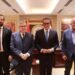 وزير الصحة يلتقي رئيس ونائب رئيس حزب المؤتمر لبحث سبل التعاون والإشادة بجهود الارتقاء بالخدمات الطبية