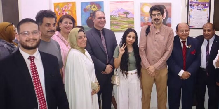 افتتاح ملتقى براعم ومواهب الدولي للفنون التشكيلية والإبداعية