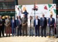 الجامعة الأمريكية  تحتفل  بشُعلة الدورة الثانية عشرة للألعاب الإفريقية للجامعات