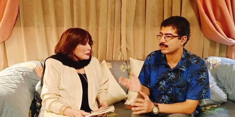 الفنانة  لبنى عبد العزيز تفتتح  فعاليات معرض الفن التشكيلي  ملتقى براعم