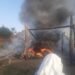 حـريـق يلتهم جرارًا وتـروسيـكـلًا ويصيب رأس ماشية في طما بسوهاج