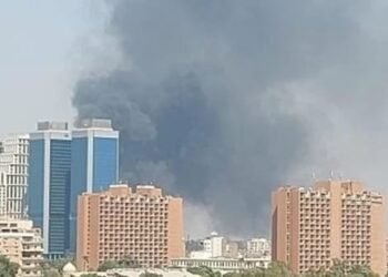 تصاعد أدخنة كثيفة بوسط البلد.. وتحرك الحماية المدنية لكشف ملابسات الواقعة