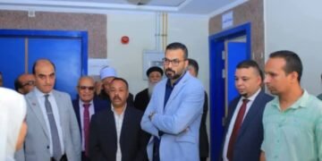 وكيل وزارة الصحة بسوهاج يفتتح قسم العلاج الطبيعي بمستشفى قرية شطورة شمال محافظة سوهاج