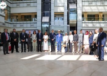 رئيس الرقابة المالية يتفقد مستشفى أهل مصر لعلاج الحروق