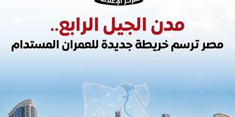 مدن الجيل الرابع ترسم خريطة جديدة للعمران في مصر.. 39 مدينة تستهدف استيعاب 60 مليون نسمة