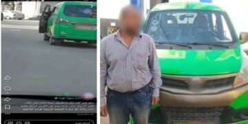 القبض على سائق فتح باب السيارة خلال القيادة وعرض حياة المواطنين للخطر بالمنوفية