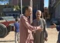 جهود مكثفة ومتابعة ميدانية.. الشيباني وأبو خروف يتابعان أعمال رصف وتمهيد طريق الشيخ محمد صديق المنشاوي