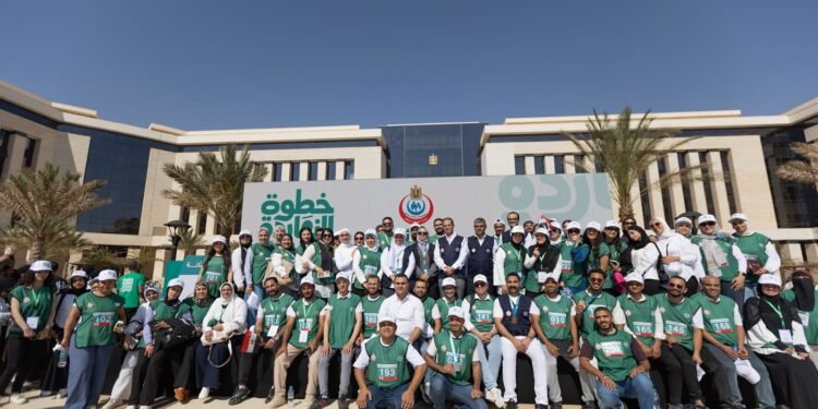 ماراثون «قلبك أمانة» بالعاصمة الإدارية للتوعية بصحة القلب